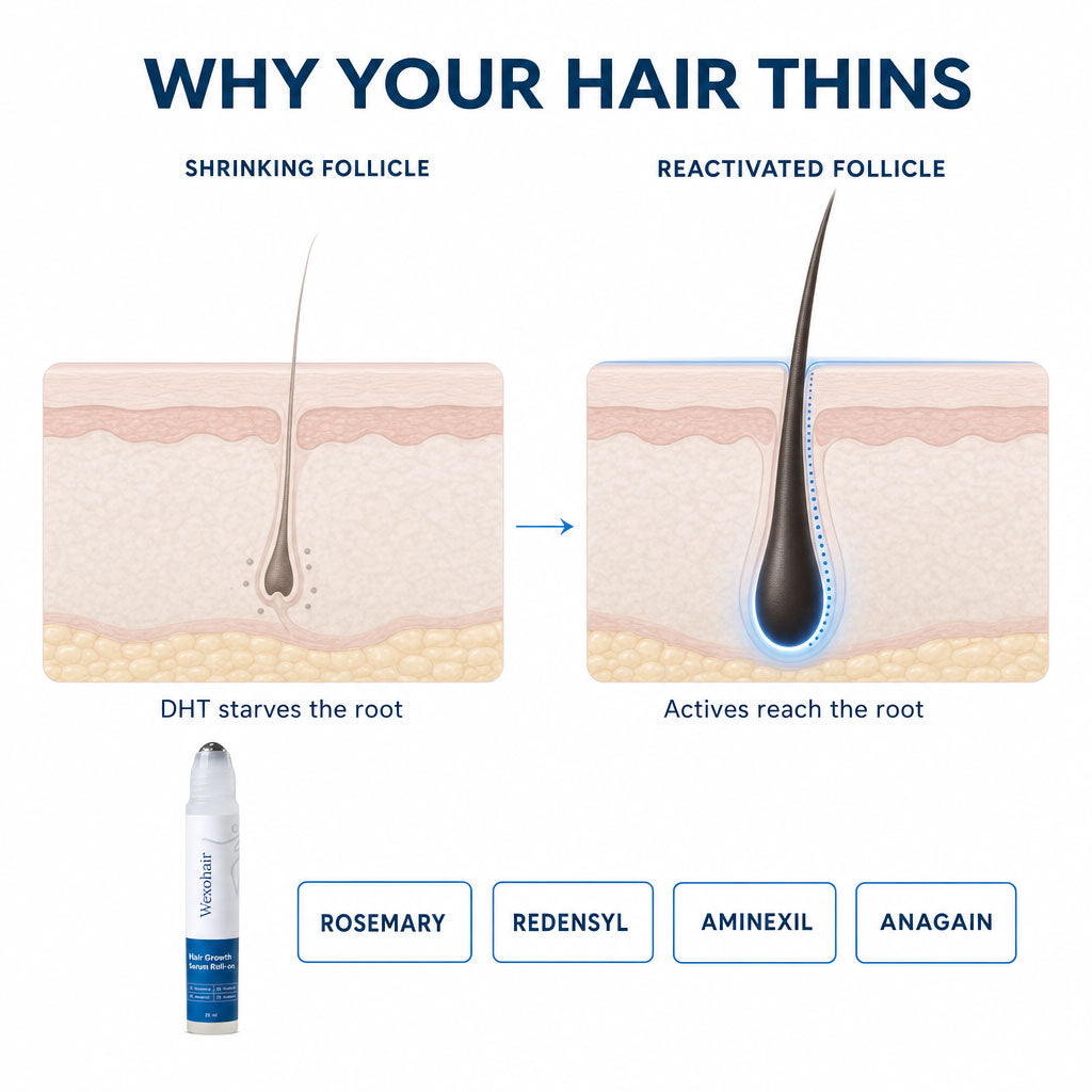 WexoHair Growth Roll on Serum